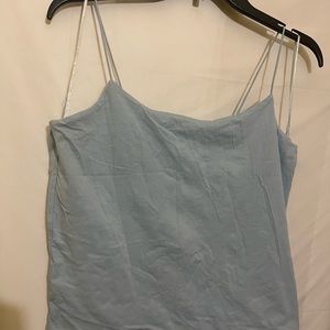 Primark Light Blue crop top Size M